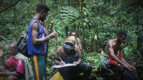 Pengambilan titik batas marga